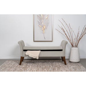 Pasley - Rolled Arm Storage Bench