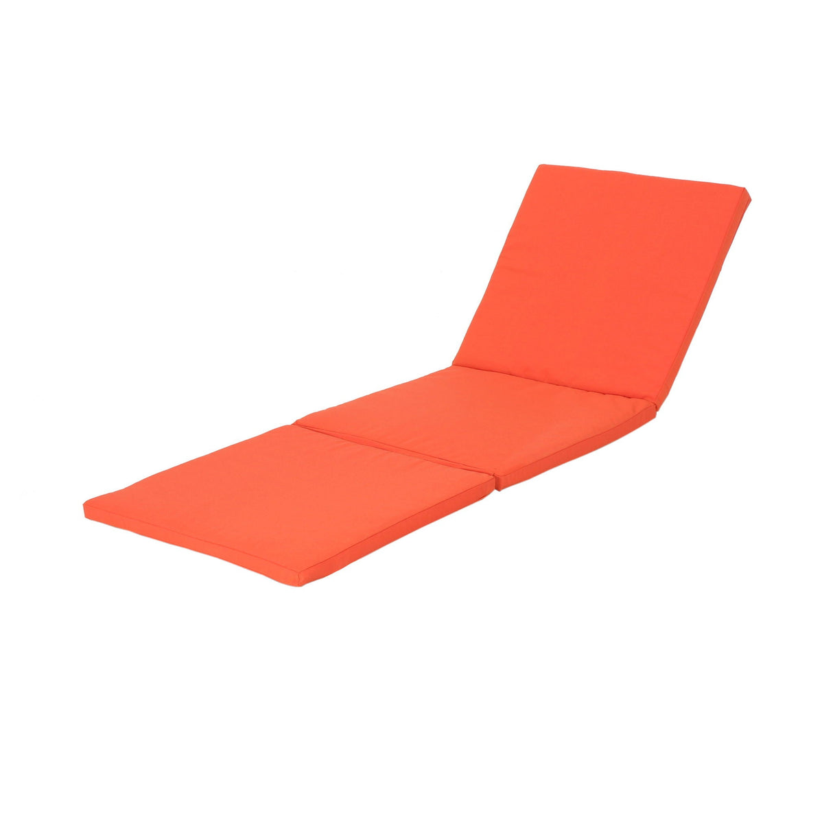 Waterproof Fabric Lounge Cushion With Rectangular Shape - Orange - Best Buy Furniture