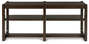 Breckington - Sofa Table - Dark Brown - Best Buy Furniture