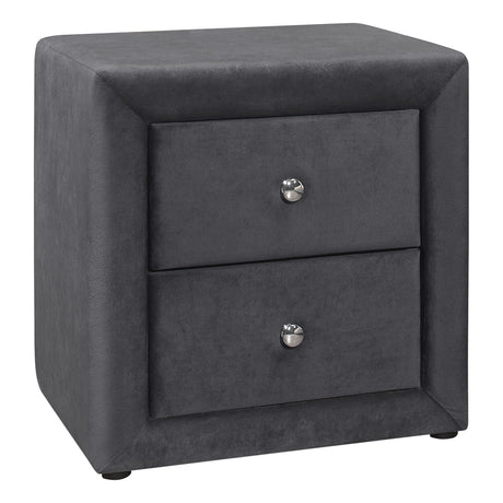 Nightstand, Storage Drawer Versatile Use, Upholstered, Transitional - Best Buy Furniture