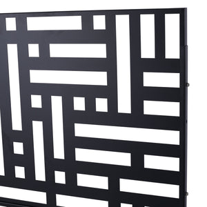 Decorative Freestanding Metal Privacy Screen For Indoor & Outdoor Use