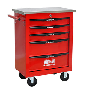 5 Drawers Multifunctional Tool Cart with Wheels