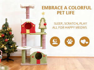 CY14 Christmas Cat Tree