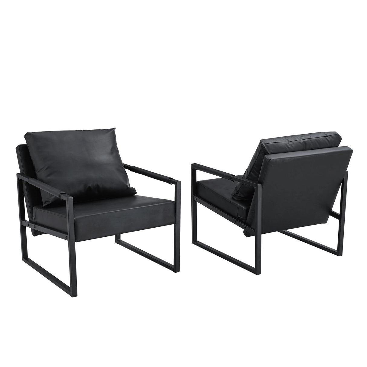 Classic And Metal Frame Sofa, Ergonomically Designed, A Perfect Blend Of Modern And Industrial Styles