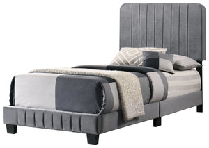 Channel Tufted Bed