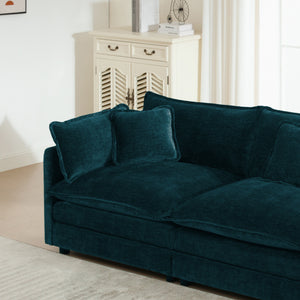 3-Piece Modern Sofa Set with Accent Chairs