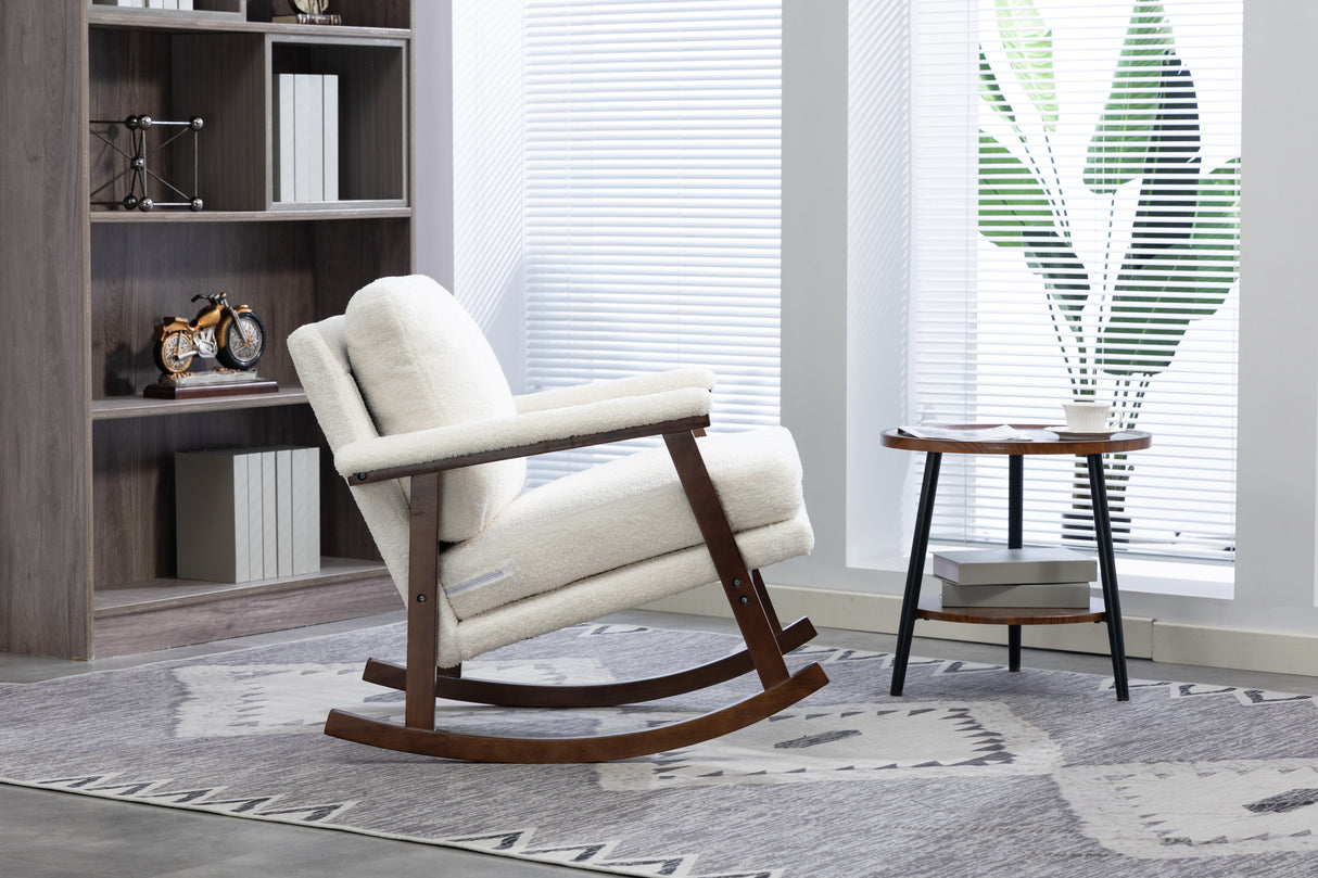 Mid Century Modern Accent Rocking Chair