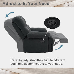 Modern Manual Rocker Recliner Chair
