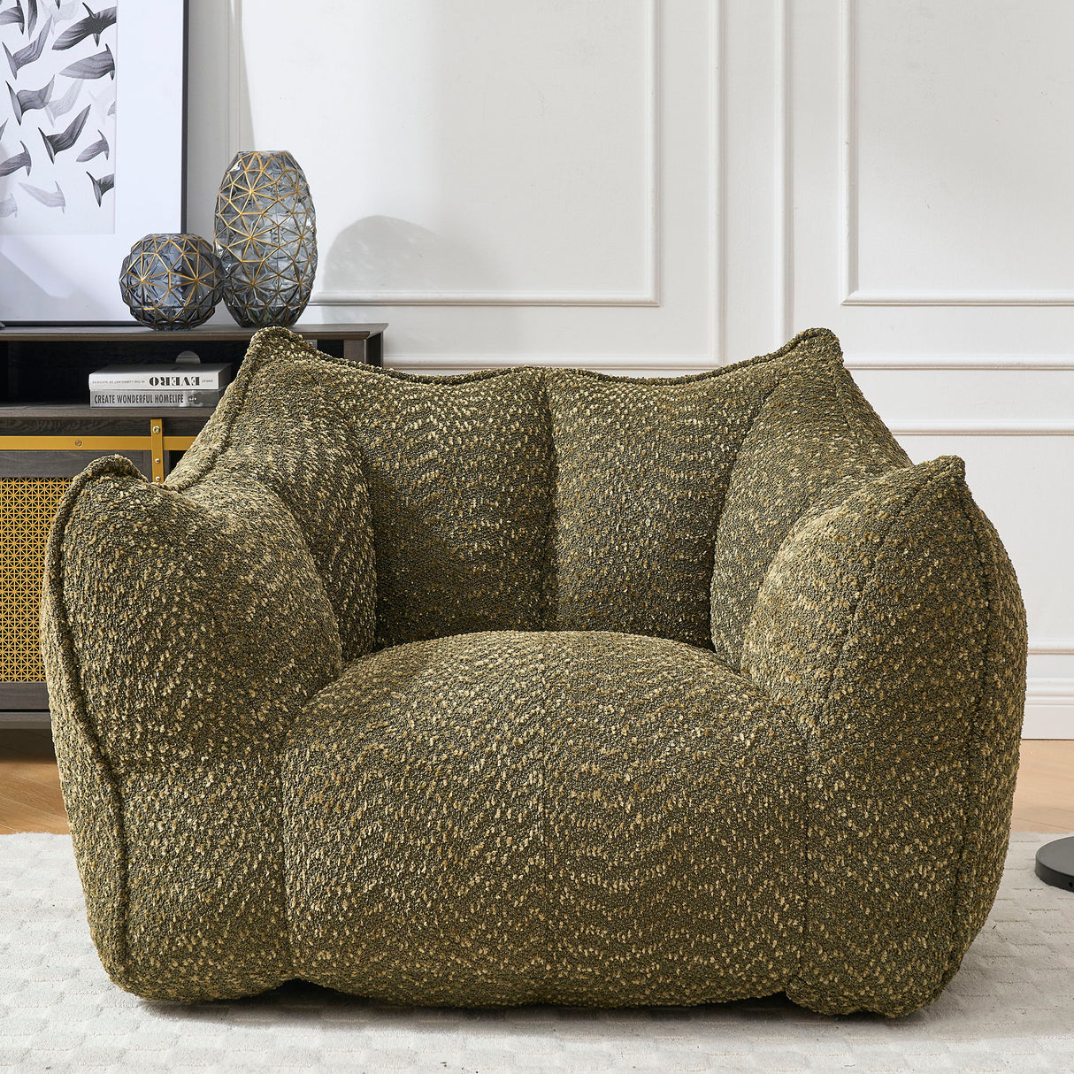 Comfortable Sofa Chairs With Highly Resilient Foam For Living Rooms And Bedrooms