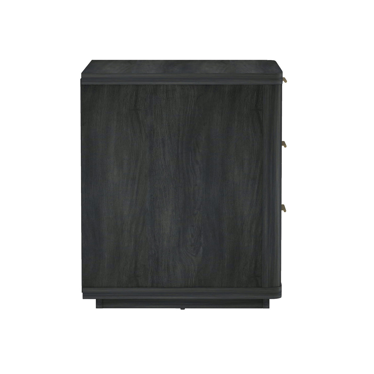 Evelyn - Nightstand With 3 Drawers, Smooth Rounded Edges
