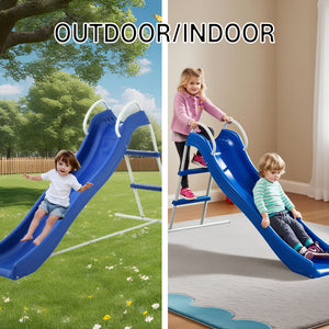 Xsl002 - Slide Indoor Freestanding Playground Equipment - Blue