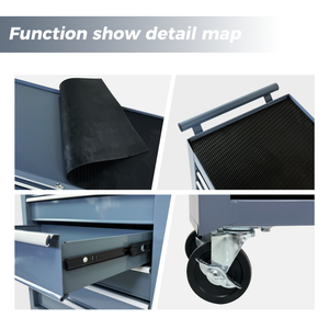 Multifunctional Rolling Tool Chest with 7 Drawers