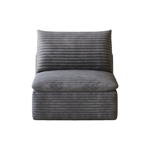 1 Middle Seat Sofa - Dark Fabric
