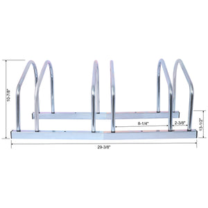 3 Bikes Floor Bike Stand
