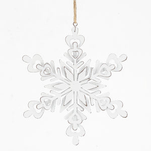 Iron Snowflake Hanger - Set of 6
