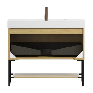 YOLAN 36" Bathroom Vanity & Sink