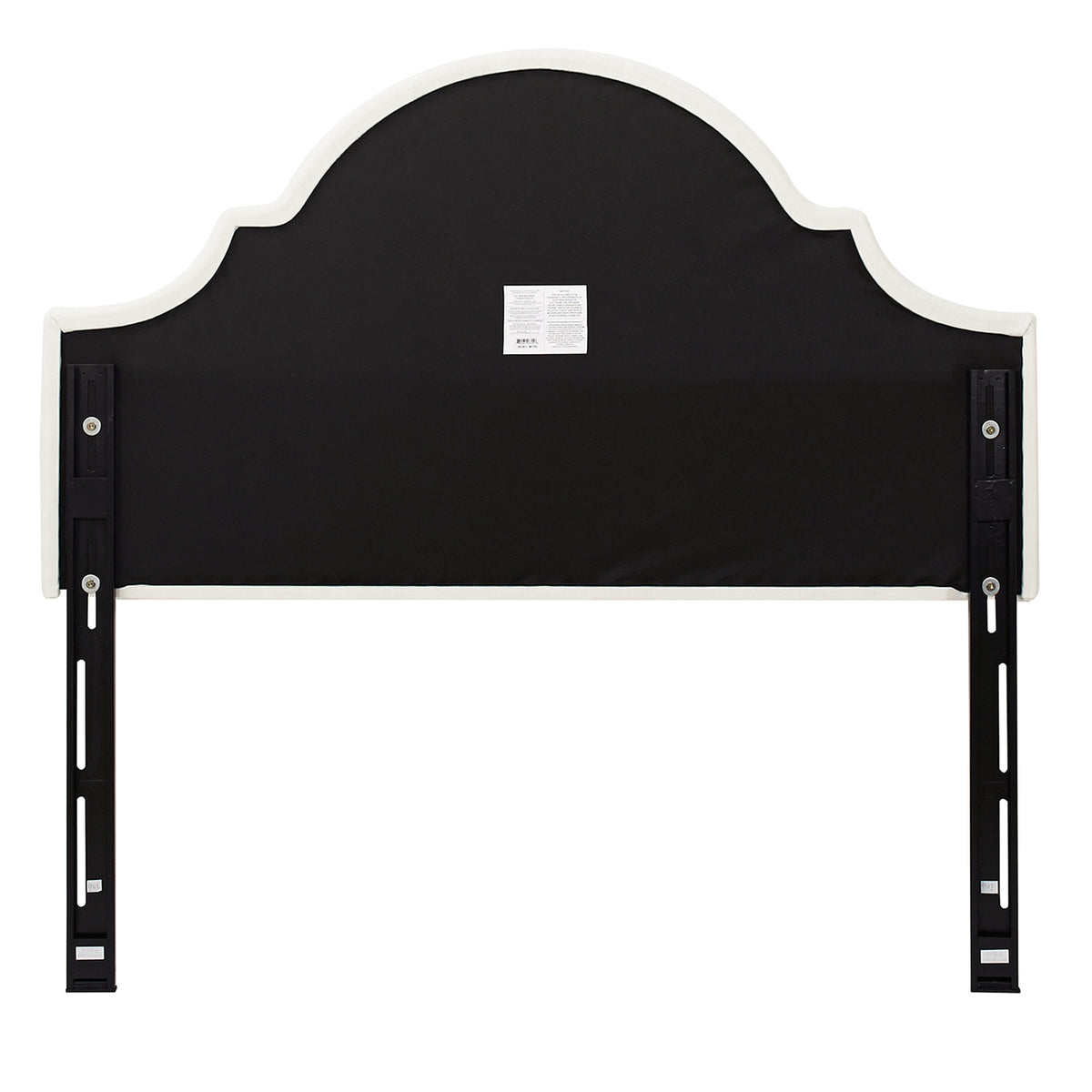 Catherine Upholstered Queen Headboard, Antique White