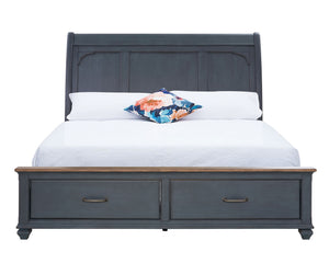 Sleigh Bed & USB Ports