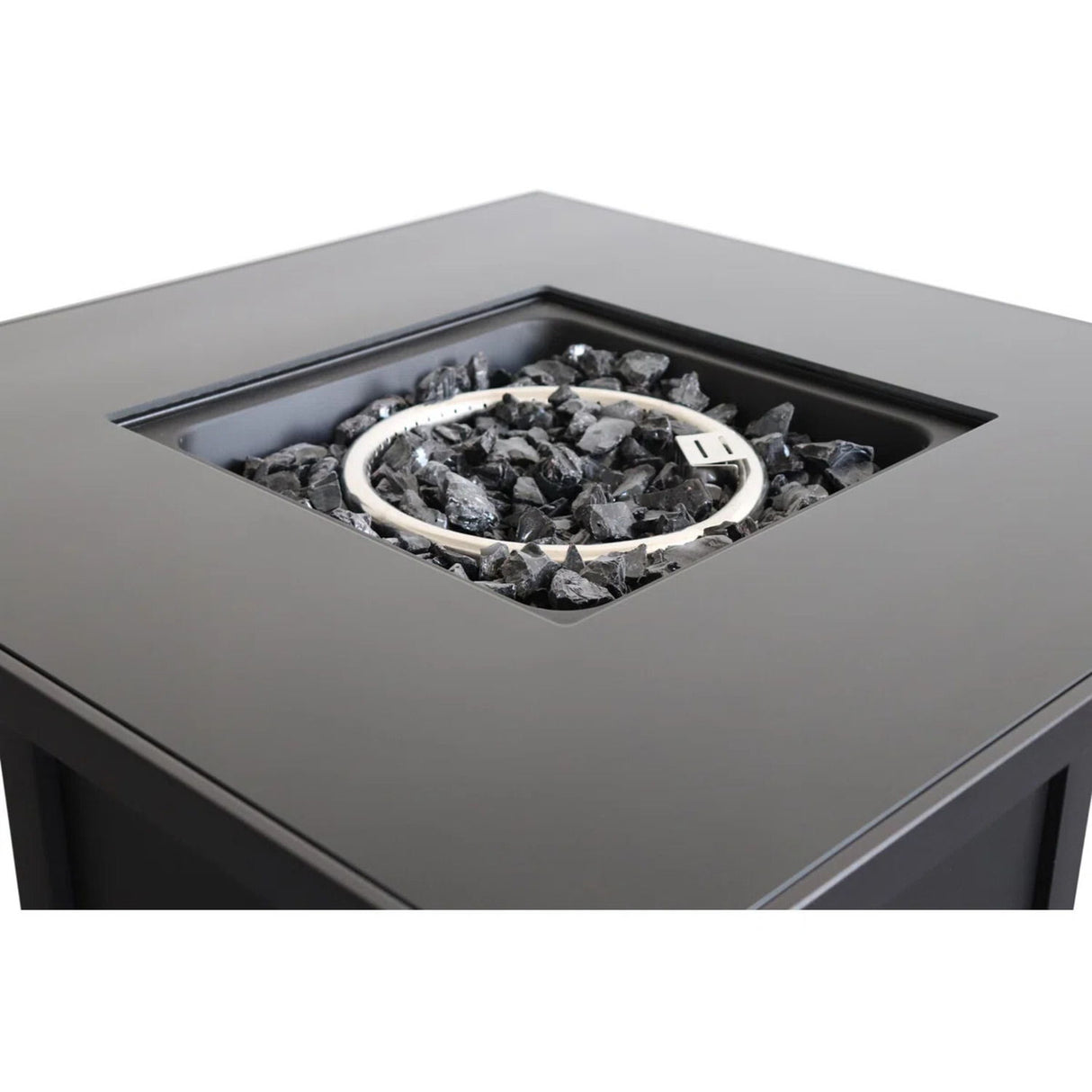 Powdercoated Fire Pit With Top