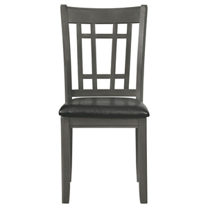 Lattice Back Side Chairs (Set of 2)