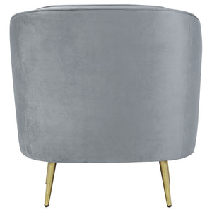 Tufted Upholstered Lounge Seating Chair