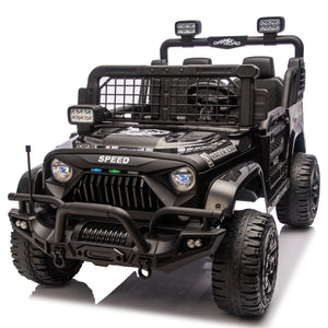 24V 100W Two-Seater Kids Ride On Car with Remote Control