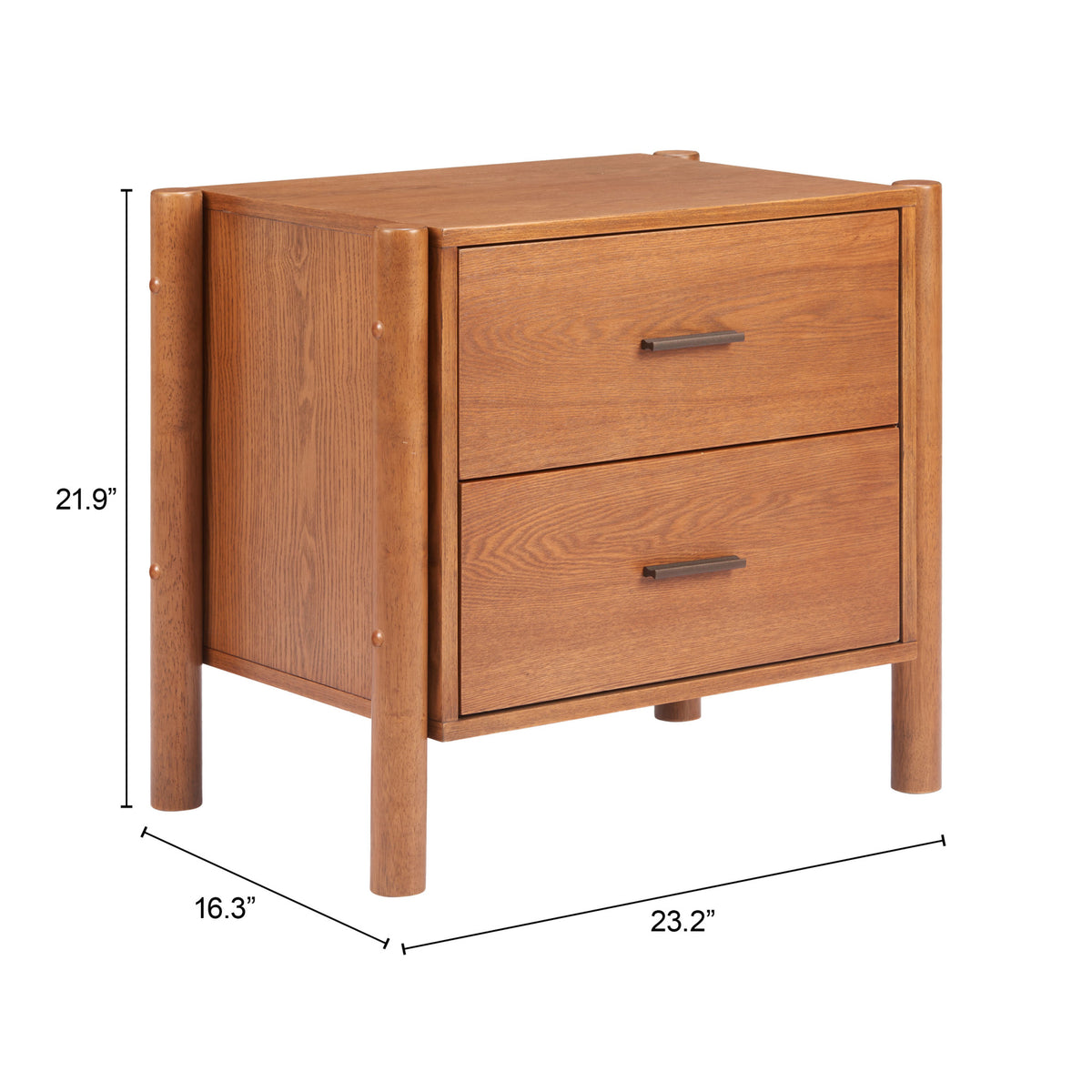 Zuo Modern Beleza Nightstand