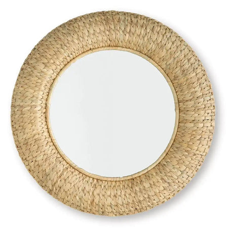 Briggsburg - Accent Mirror - Natural - Best Buy Furniture