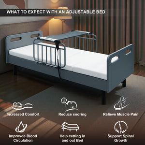 Electric Adjustable Hospital Bed for Home Use