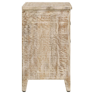 Kenzie - 3 Drawer Mandala Cabinet - White