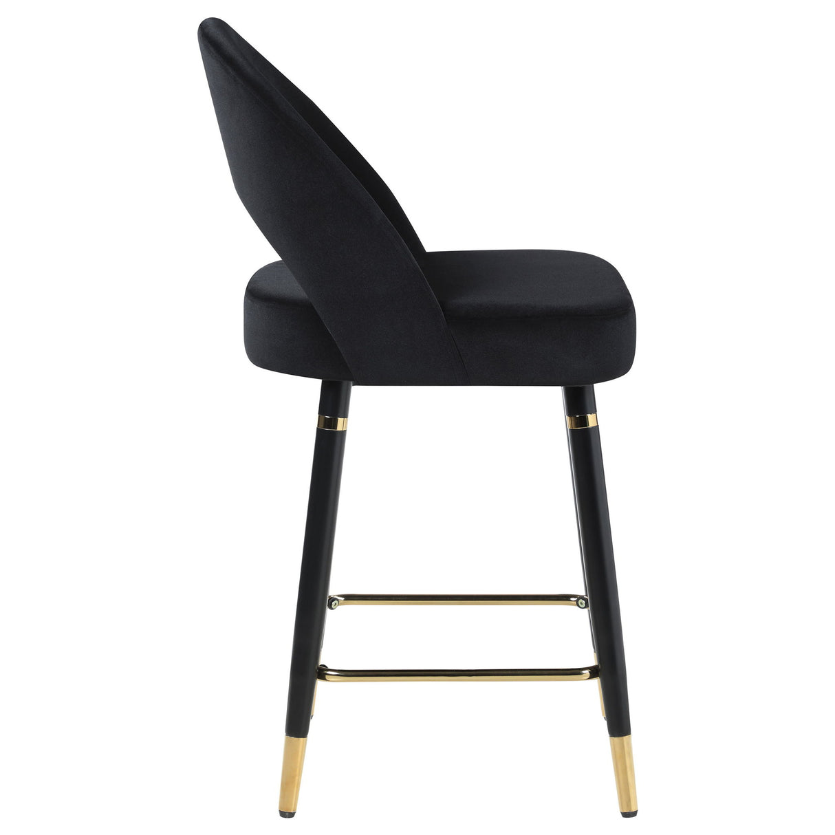Open Back Counter Height Stools (Set of 2)