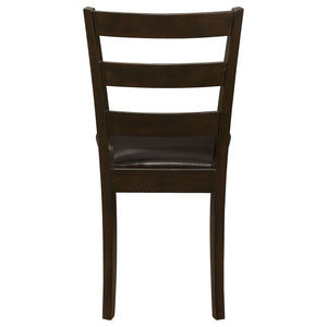 Arvin - 5 Piece Dining Set With Rectangular Table And Bench With Seats - Cappuccino