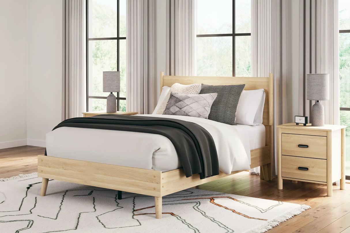 Cabinella - Platform Panel Bed - Best Buy Furniture