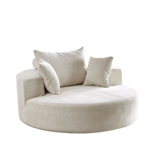 Swivel Chair With Rotating Base For Living Room