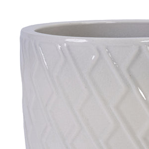 Ceramic Flowerpot, Planter For Patio, Garden, Windowsill