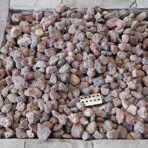 Outdoor Square Propane Fire Pit 40, 000 Btu - Gray