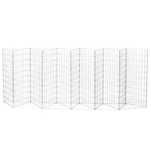 Galvanized Steel Tall Gabion Basket with Multiple Compartments