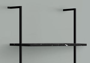 Bookshelf, Bookcase, Etagere, Ladder, 5 Tier, For Office, Marble Look Contemporary & Modern - Best Buy Furniture