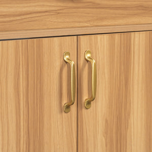 Bathroom Vanity, 2 Soft Close Doors, 3 Soft Close Drawers, Adjustable Shelf - Wood