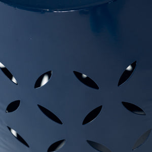Lilac 12" Metal Outdoor Side Table