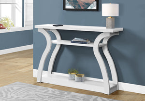 Accent Console Table For Entryway, Unique Curved Design - Best Buy Furniture