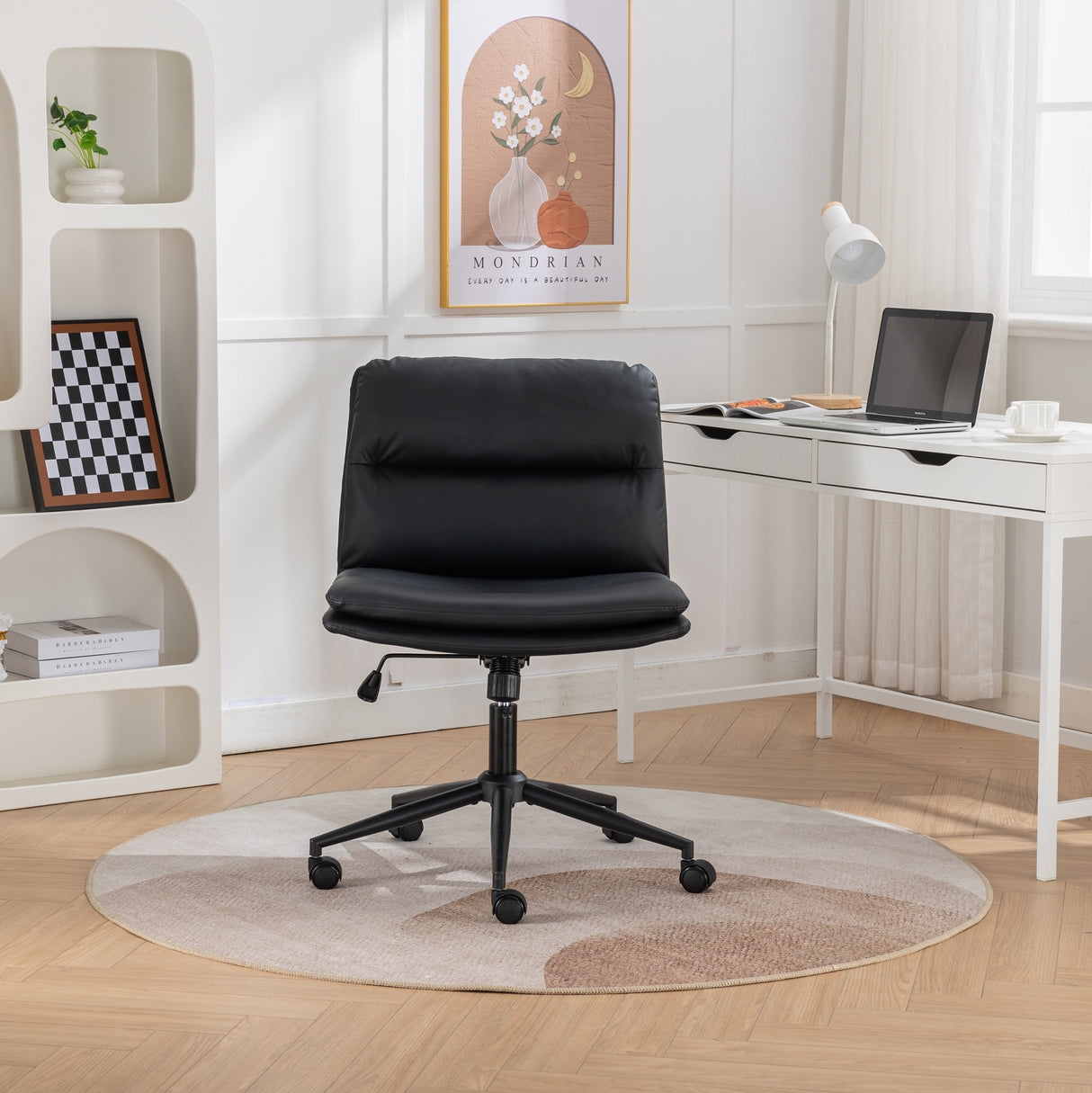 Bizerte Adjustable Swivel Criss-Cross Chair
