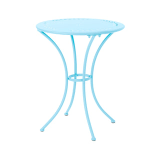 Lourdes 3 PC KD Metal Patio Furniture Set - Matte