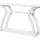 Accent Console Table For Entryway, Unique Curved Design - Best Buy Furniture