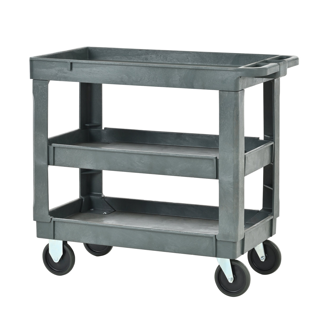 3-Layers Rolling Utility Cart with Wheels