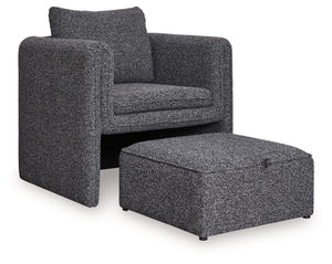 Vreni - Accent Chair - Charcoal / Black - Best Buy Furniture
