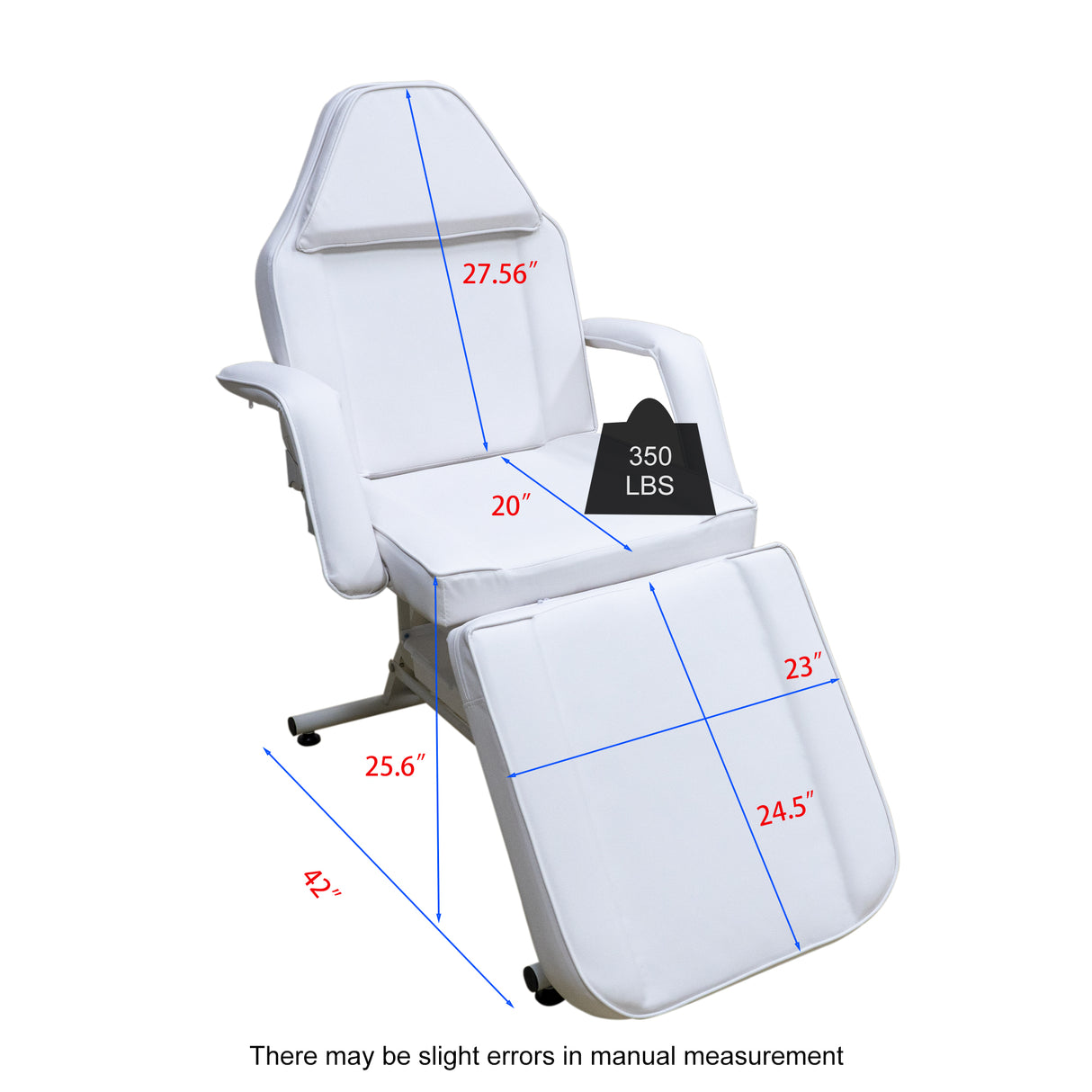 Tattoo Chair for Client - Adjustable 3-Section Lash Tattoo Bed
