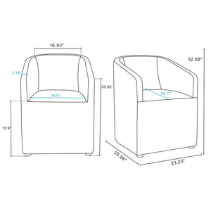 Anna - Round Armchair