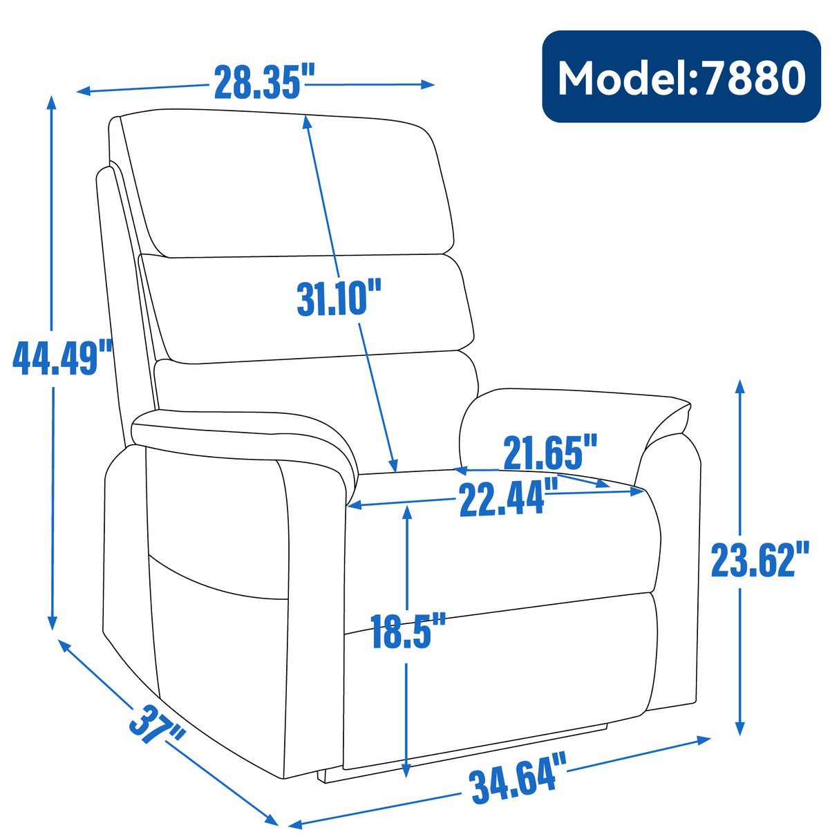 Brown Leatheraire Dual Motor Power Lift Recliner Chair