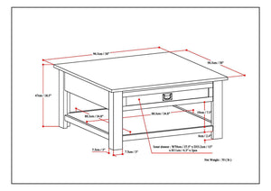 Monroe - Handcrafted Side Table